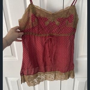 Express Burgundy Camisole
